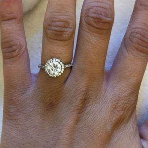 Moissanite Ring